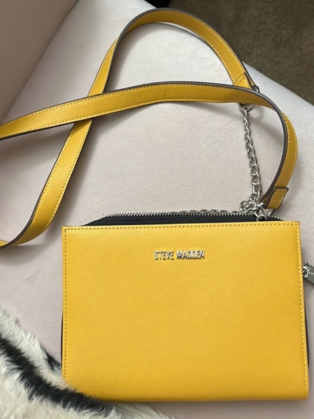 Steve Madden Yellow Crossbody Bag